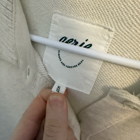 Aerie Cream Button-Up Cardigan - Picture 2 of 3